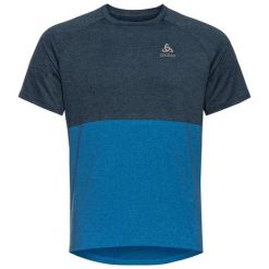 Koszulka rowerowa męska Odlo Crew neck RIDE EASY. Czarne t-shirty sportowe męskie Odlo, m, bez ramiączek, rowerowe. W wyprzedaży za 95.00 zł.