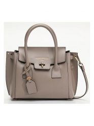 Victor & Hugo Paris Skórzana torebka "Jany" w kolorze szarobrązowym - 25 x 19 x 7 cm rozmiar: onesize. Brązowe torebki klasyczne damskie Victor & Hugo Paris, bez wzorów, z materiału, bez dodatków. Za 382.99 zł.