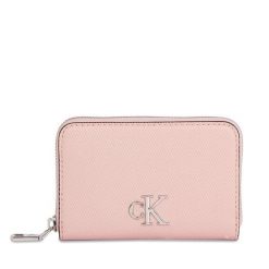Portfel Calvin Klein Jeans. Czerwone portfele damskie Calvin Klein Jeans, bez wzorów, z jeansu. Za 229.99 zł.