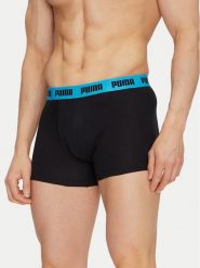 Puma Komplet bokserek 938327 Czarny. Czarne bokserki męskie Puma, bez wzorów, z bawełny. Za 99.99 zł.