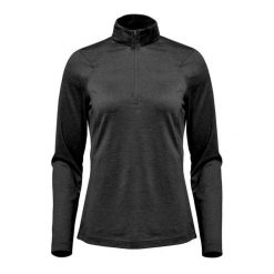 Damski Sweter Milano Quarter Zip Pullover. Czarne swetry klasyczne damskie STORMTECH, xs, bez kołnierzyka. Za 214.99 zł.