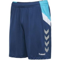 Hummel Move Tech Poly Męskie Szorty Sportowe w Kolorze Morskim. Niebieskie szorty męskie HUMMEL, m, na fitness i siłownię. Za 140.99 zł.