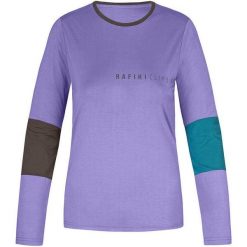 Damska koszulka z długim rękawem Rafiki Vipera. Brązowe bluzki damskie Rafiki, bez wzorów, sportowe, bez kołnierzyka, bez ramiączek. Za 274.90 zł.