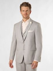 Finshley & Harding kurtka modułowa - Steven Mężczyźni Modern Fit szary, 48. Szare kurtki męskie Finshley & Harding, m, bez wzorów, eleganckie, bez kaptura. Za 799.95 zł.