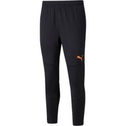Spodnie Puma Individualfinal Training Pants, Mężczyźni. Czarne spodnie materiałowe męskie Puma, bez wzorów, sportowe. Za 214.33 zł.