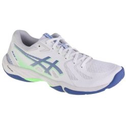 Buty Asics Blade Ff M 1071A093-101 białe. Białe buty sportowe na co dzień męskie z gumy, bez zapięcia. Za 684.86 zł.