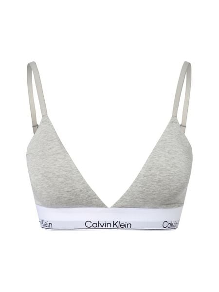 Calvin Klein Biustonosz - usztywniany Kobiety Bawełna szary, M. Szare biustonosze CALVIN KLEIN, bez wzorów, z bawełny. Za 189.95 zł.