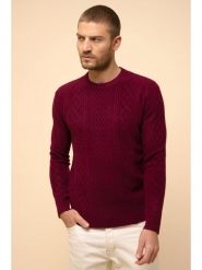 Just Cashmere Sweter w kolorze bordowym rozmiar: S. Czerwone swetry męskie Just Cashmere, s, bez wzorów, z kaszmiru, bez kołnierzyka. Za 761.99 zł.