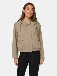 ONLY Kurtka przejściowa Mamba 15308621 Beżowy Regular Fit. Brązowe kurtki damskie Only, s, bez wzorów, z syntetyku, bez kaptura. Za 249.99 zł.