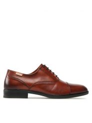 Pikolinos Półbuty Bristol M7J-4184 Brązowy. Brązowe buty wizytowe męskie Pikolinos, ze skóry, bez zapięcia. Za 499.99 zł.