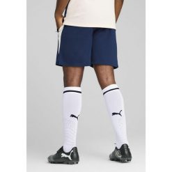 Męskie szorty treningowe Portugalia PUMA Persian Blue Sugared Almond Beige. Brązowe szorty męskie Puma, bez kołnierzyka. Za 199.00 zł.