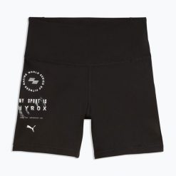Spodenki treningowe damskie PUMA Hyrox Tad Essential Tight. Czarne szorty damskie Puma, bez wzorów. Za 149.99 zł.