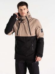 Dare 2b Kurtka narciarska "T-Bar" w kolorze beżowo-czarnym rozmiar: XXL. Brązowe kurtki narciarskie i snowboardowe damskie Dare 2b, xxl, bez wzorów, bez kaptura, narciarskie. Za 334.60 zł.