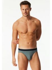 Schiesser Slipy w kolorze turkusowym rozmiar: L. Niebieskie slipki męskie Schiesser, bez wzorów. Za 52.99 zł.