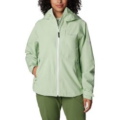 Columbia Kurtka Ampli-Dry Ii Shell 2071421349. Zielone kurtki damskie Columbia, bez wzorów, bez kaptura. Za 632.99 zł.