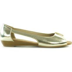 BALERINY DAMSKIE EVE 9SD25 ZŁO. Baleriny damskie EVEN, bez wzorów, z materiału, bez obcasa. Za 61.99 zł.