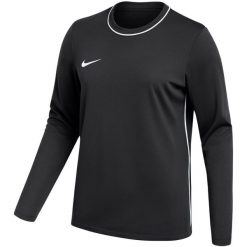 Koszulka damska Nike Dri-Fit Park 26 Crew Top. Czarne t-shirty damskie Nike, bez wzorów, z poliesteru, bez ramiączek. Za 108.99 zł.