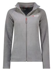 Geographical Norway Kurtka polarowa "Tug" w kolorze szarym rozmiar: XL. Szare kurtki damskie Geographical Norway, xl, bez wzorów, z polaru, bez kaptura. Za 56.99 zł.