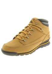 Buty do chodzenia męskie Timberland Euro Rock. Brązowe buty trekkingowe męskie Timberland, na zimę, z materiału, bez zapięcia, trekkingowe. Za 783.00 zł.