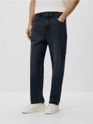 Jeansy relaxed straight - indigo jeans. Niebieskie jeansy męskie Reserved. Za 159.99 zł.