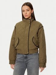 Vero Moda Kurtka bomber Vilma 10320615 Khaki Relaxed Fit. Brązowe kurtki damskie Vero Moda, xl, bez wzorów, z syntetyku, bez kaptura. Za 149.99 zł.