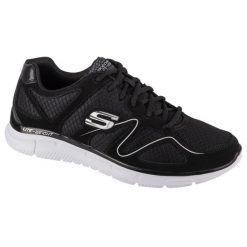 Buty sportowe Sneakersy męskie, Verse - Flash Point. Czarne buty sportowe na co dzień męskie Skechers, z tkaniny, bez zapięcia, trekkingowe. Za 239.00 zł.