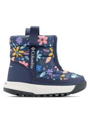 Columbia Śniegowce Snowtrot™ Mid 2078912 Granatowy. Niebieskie kozaki dziewczęce Columbia, bez wzorów, z materiału, bez obcasa. Za 279.99 zł.