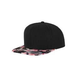 Czapka Flexfit floral. Czerwone czapki z daszkiem damskie FLEXFIT, bez wzorów, z wełny. Za 141.00 zł.