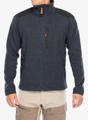 Bluza rozpinana męska Fjallraven Buck Fleece. Szare bluzy z kapturem męskie Fjällräven, na lato, m, z jeansu. Za 665.49 zł.