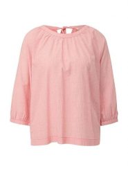 S.Oliver Bluzka w kolorze czerwonym rozmiar: 40. Czerwone bluzki damskie S.Oliver, s, bez wzorów, z bawełny, bez kołnierzyka, bez ramiączek. Za 121.99 zł.