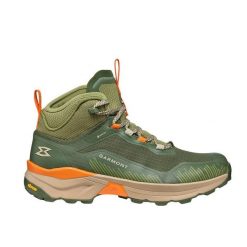 Buty trekkingowe Garmont 9.81 Engage Gtx mid. Zielone buty trekkingowe męskie Garmont, bez zapięcia, trekkingowe. Za 916.00 zł.