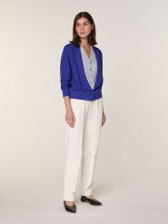 Rodier Wełniany kardigan w kolorze niebieskim rozmiar: S. Niebieskie kardigany damskie Rodier, s, bez wzorów, z wełny. Za 339.99 zł.