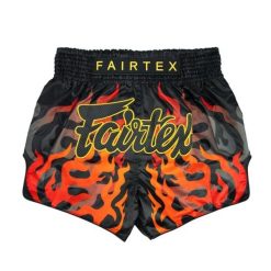 Spodenki Muay Thai Volcano Fairtex BS1921. Brązowe szorty damskie FAIRTEX, bez wzorów, sportowe. Za 299.99 zł.