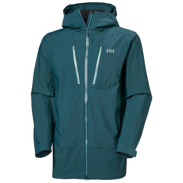 Kurtka narciarska z kapturem Helly Hansen Alpha 3L Long. Zielone kurtki męskie Helly Hansen, l, bez wzorów, z kapturem, narciarskie. W wyprzedaży za 2,189.00 zł.