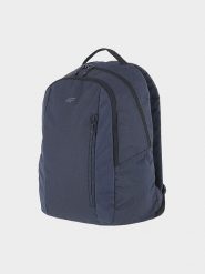 4F Plecak w kolorze granatowym - 32 x 46 x 18 cm rozmiar: onesize. Niebieskie plecaki damskie 4f, bez wzorów, z materiału. Za 92.21 zł.