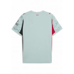 Męska koszulka bramkarska AC Milan 25/26 PUMA Modern Mint For All Time Red Green. Czerwone t-shirty sportowe męskie Puma, m, z tkaniny, bez ramiączek, do piłki nożnej. Za 439.00 zł.