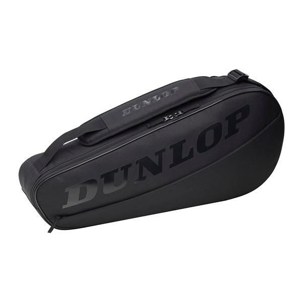 Torba tenisowa Dunlop Team 3Rkt Thermo Black. Czarne torebki klasyczne damskie Dunlop, bez wzorów, bez dodatków. W wyprzedaży za 228.20 zł.