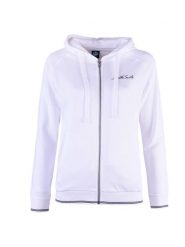 North Sails Bluza | 90 2269 000 | Hooded Full Zip W/Graphic | Kobieta | Biały. Białe bluzy z kapturem damskie North Sails, xxs, z bawełny. W wyprzedaży za 169.00 zł.