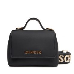 Torebka LOVE MOSCHINO. Czarne torebki klasyczne damskie Love Moschino, bez wzorów, bez dodatków. Za 579.99 zł.
