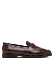 Aldo Lordsy Ellya 14403478 Bordowy. Czerwone mokasyny damskie Aldo, ze skóry. Za 389.99 zł.