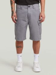 G-Star Bermudy w kolorze szarym rozmiar: W33. Szare szorty męskie G-Star, bez wzorów, z bawełny, retro. Za 244.80 zł.