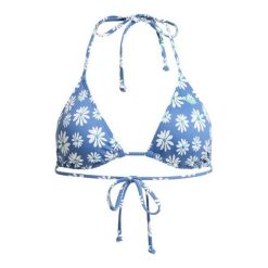 Trójkątny stanik bikini dla Kobiety PRINTED ESSENTIALS TIKI TRI Niebieski. Niebieskie bikini damskie Roxy, bez wzorów. Za 129.99 zł.