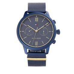 Zegarek Tommy Hilfiger. Niebieskie zegarki damskie Tommy Hilfiger. Za 599.99 zł.