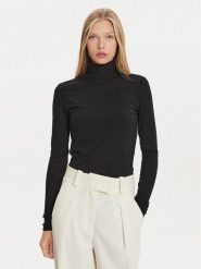 Calvin Klein Golf K20K207747 Czarny Slim Fit. Czarne golfy damskie CALVIN KLEIN, m, bez wzorów, bez ramiączek. Za 259.99 zł.