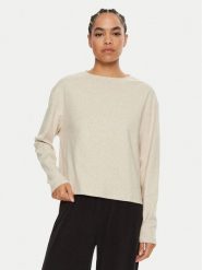 Guess Koszulka piżamowa Elsa O4BP0 1KCHZ2 Szary Relaxed Fit. Szare koszule nocne damskie Guess, z aplikacjami, z bawełny. Za 119.99 zł.