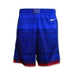 Spodenki Nike USA Limited Shorts Road - CQ0176-451. Niebieskie szorty męskie Nike, bez kołnierzyka. Za 178.25 zł.