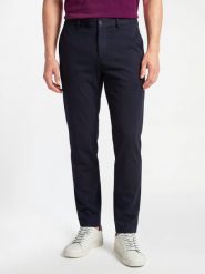 Selected Spodnie - Robert Mężczyźni Sztuczne włókno niebieski, 34-34. Niebieskie spodnie materiałowe męskie Selected, bez wzorów, z włókna, eleganckie. Za 399.95 zł.