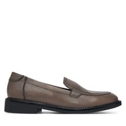Mokasyny Lasocki. Brązowe mokasyny damskie Lasocki. Za 184.99 zł.