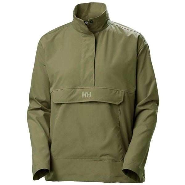 Damska kurtka wodoodporna Helly Hansen Escape. Zielone kurtki przeciwdeszczowe damskie Helly Hansen, bez kaptura. Za 383.00 zł.
