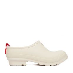 Kalosze Hunter. Białe kalosze damskie Hunter, bez wzorów. Za 199.99 zł.